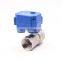 CWX - 25S  Hot sell  2 way Low price motorized motor motorized ball valve  with manual function