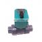 plastic DN32 DN40 DN50  2-Way on off Automatic Normally Closed Electric Ball Valves