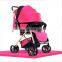 Stylish baby stroller wholesale pram lightweight foldable pushchair