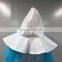 non woven protective hood face shield eye shield white cap