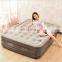 Blow up inflatable flocked airbed mattress with built in Electric pump