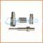 Made in china cnc stainless steel knurling and threading lathe parts&tapping turning parts