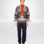 V Neck Multicolor Striped Cashmere Cardigan Sweater For Men