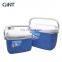 Handle design portable plastic ice chest cooler