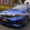 Car front bumper grille Diamond Style For BMW G20 G28 silver+black  Car Front Grille