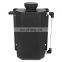 2 Ltr Capacity AN-10 (-10AN) Oil Breather Catch Tank Can Anodized Black, 2000ml 2L Aluminum Oil Catch Tank