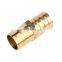 AUSO EP34 Brass Splicer Pipe Fitting i Type Hose Barb 4 8 10 12 14 16 19 25mm Copper Barbed Connector Joint Coupler Adapter