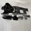 Black Aluminum Rear Teraflex HD Hinged Carrier Adjustable Spare Tire Mounting Kit for Jeep Wrangler JK