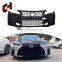 CH Factory Direct Car Spare Parts Radiator Car Grille Front Mesh Grille For Lexus IS 2012-2016 Upgrade to 2020
