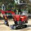 CE Standard EURO5 Engine Mini Excavator China Excavator China Mini Excavator 0.8Ton