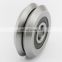 Factory supply Double Row guide wheel bearing  RM4-2RS W4X V groove track roller bearings