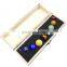 Semi-Precious Stone Crafts Gift Set Semi Precious Stones Crystal Ball Sphere Planet Stone Set Gift Box