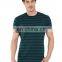 high quality premium style 100% cotton 180gsm 5.3oz men's T shirts with custom logo printed 95 cotton 5 spandex t shirts