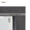 New Design AS2047 NFRC Standard Front Black Price Aluminium Alloy Profile Fixed Window