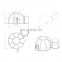 2020 newest design dome Star view dome house