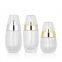 30ml egg shaped liquid bottle for powder foundation Spot cosmetic glass bottle Packaging material thick bottom oval full cover emulsion bottle
