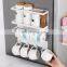 Individual Decorative Kitchen Organizer Metal Magnet Fridge Side Shelf Paper Towel Roll Holder Magnetic Storage Spice Hang Rack