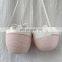 Hot Sale Handmade rope hanging baskets unbleached cotton rope & organic cotton thread Vietnam Supplier