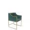 XC190 chair stainless steel dining chair modern design nice looking green chair