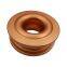 Outdoor off-road vehicle aluminum alloy winch pulley trailer rescue traction circular pulley car modified pulley 10T