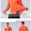 Hot Sale Quick Dry Short Sleeve Fitness Workout T Shirt Sports Casual Gym Top Men Activewear Outdoor Training Running Shirt