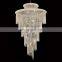 Hotel Restaurant Decoration Crystal Spiral Chandelier Living Room Crystal Pendant Lights