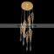 Modern branch chandelier pendant lights duplex building creative dining room home stair chandelier