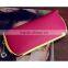 Stock Wholesale 7Colors Available Lichi PU Leather Snap Lock Chinese Style Wallet Women