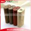 2016 newest product portable wooden power bank charger 5200mAh