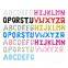 Wholesale 16 InchAmerican Format Foil A-Z Letter Shape Ballons Helium or Air Balloons for Party Decoration