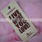 China Factory Price Top Sell Personalized Hang Tag for Clothes