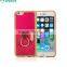 Hot selling TPU Soft cell phone case with ring holder for iPhone6/6S