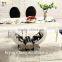 stainless steel marble dining tables living room