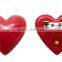 Heart Shape Led Brooch ,mix Styles Flashing Heart Badge Love Brooch for Party Decoration ,cheap Wedding Party Gift