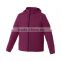 spring women outdoor softshell hooded jacket for juniors
