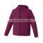 spring women outdoor softshell hooded jacket for juniors