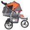 #4012 Innovative baby stroller jogger with 3 big wheels each 12 inches
