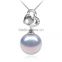 Fashion Luxury Design Silver Pearl Pendant