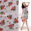 digital fabric printing polyester printed fabric printed fabric design satin flower