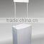 plastic promotion table sales counter design