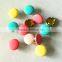 Top Design spray painting cap prong ring snap button for baby clothes