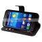 Book Wallet Leather Case Cover For HuaWei Ascend Y520,Stylish Cell Phone Case Cover