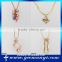 Pendants or Charms Jewelry Type and Zinc Alloy Material Type crystal pendant