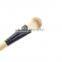 Double Sided Yellow Hair Long Handle Foundation Eye shadow Brush