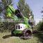 Hydraulic telescopic boom lift mobile lifter