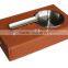 Hot Sale Cool Smokeless Brown Real Leather Ashtrays