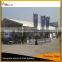 Big outdoor PVC fabric glass walls works tent house design by China tent supplier