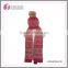 2015 Hot Sell Children Fall and Winter Warm Jacquard Scarf and Hat Suit