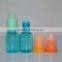 China Plastic Bottle Label Printing 10ml 20ml 30ml Pet Plastic Dropper Bottle for Essential Oil