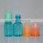 china alibaba plastic bottle label printing 10ml 20ml 30ml pet plastic dropper bottle for essential oil